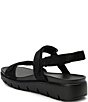 Color:Henna Mellow Black - Image 3 - Henna 3 Strap Platform Sandals