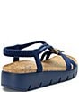 Color:True Blue - Image 2 - Roz Platform Wedge Sandals