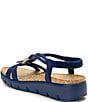Color:True Blue - Image 3 - Roz Platform Wedge Sandals