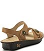 Color:Fawn - Image 2 - Vienna Leather Sandals