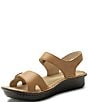 Color:Fawn - Image 4 - Vienna Leather Sandals
