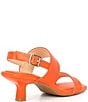 Color:Orange Citrus - Image 2 - Barbra Double Band Heel Sandals