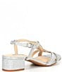 Color:Silver - Image 2 - Cymone Rhinestone Dress Sandals