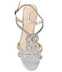 Color:Silver - Image 5 - Cymone Rhinestone Dress Sandals