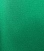 Color:Emerald - Image 3 - Hazel Surplice V-Neck Sleeveless Satin Asymmetrical Hem Midi Dress