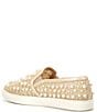 Color:Light Taupe - Image 3 - LegacyTwo Pearl Raffia Sneakers