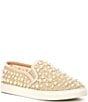 Color:Light Taupe - Image 1 - LegacyTwo Pearl Raffia Sneakers