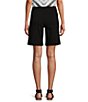 Color:Black - Image 2 - Elastic Waist Pull-On Tech Stretch Shorts