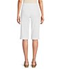 Color:White - Image 2 - Petite Size Tech Stretch Pull-On Skimmer Pants