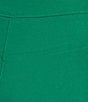 Color:Bright Jade - Image 5 - Plus Size Tech Stretch Pull-On Skimmer Pants