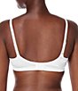 Color:White - Image 2 - Isabel Wire-Free Lace U-Back Adjustable Cut and Sewn Camisole Bra