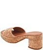 Color:Natural - Image 4 - Cypress Cork Platform Slide Sandals