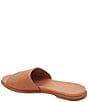 Color:Cuero - Image 4 - Fran Leather Slide Sandals