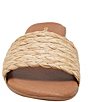 Color:Beige - Image 5 - Nahala Woven Raffia Slide Sandals
