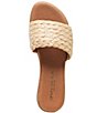 Color:Beige - Image 6 - Nahala Woven Raffia Slide Sandals