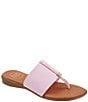 Color:Blush - Image 1 - Nice Stretch Thong Sandals