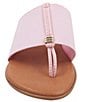 Color:Blush - Image 5 - Nice Stretch Thong Sandals