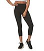 Color:Black Combo - Image 1 - Color Blocked High Waisted Pull-On Leggings