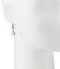 Color:Gold - Image 2 - Crystal Cubic Zirconia Teardrop Earrings