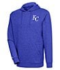 Color:Kansas City Royals Dark Royal - Image 1 - MLB American League Action Hoodie