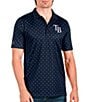 Color:Navy - Image 1 - MLB Tampa Bay Rays Spark Short-Sleeve Polo Shirt