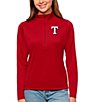 Color:Texas Rangers Dark Red - Image 1 - Women's MLB American League Tribute Pullover