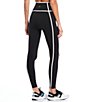Color:Black - Image 2 - Active Action High Waisted Contrast Trim 28-Inch Coordinating Leggings