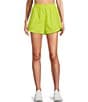 Color:Lime Green - Image 1 - Active Dash Parachute High-Rise Coordinating Shorts