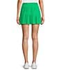 Color:Spring Green - Image 2 - Active Perfect Swing Pleated Tennis High Rise Mini Skirt
