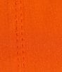 Color:Mandarin - Image 4 - Audrey Woven Stretch Linen Blend Round Neck Sleeveless Coordinating Top