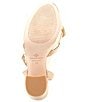 Color:Natural - Image 6 - Bindi Raffia Bow Platform Dress Sandals