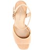Color:Dk Sierra Tan - Image 5 - Bonny Suede Platform Block Heel Sandals
