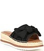 Color:Black - Image 1 - Callietwo Flatform Espadrille Slide Sandals