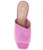 Color:Bright Mauve - Image 5 - Divinna Suede Platform Slide Sandals