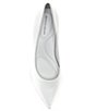 Color:White - Image 5 - Ellen Leather Pointed Toe Pumps