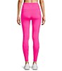 Color:Bright Pink - Image 2 - Active Endurance High Waisted Coordinating 28#double; Leggings