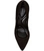 Color:Black Suede - Image 5 - Kara Kidsuede Leather Pointed Toe Pumps