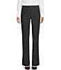 Color:Light Grey - Image 1 - Kendall Wool Zipper Front Coordinating Trousers