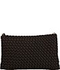 Color:Black - Image 2 - Neoprene Wristlet Crossbody Bag