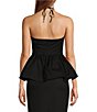 Color:Smoke - Image 2 - x The Style Bungalow Amore Peplum Strapless Top