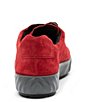Color:Chili Red Suede - Image 3 - Alexandria Suede Sneakers