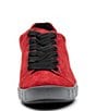 Color:Chili Red Suede - Image 4 - Alexandria Suede Sneakers