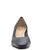 Color:Navy Leather - Image 3 - Veda Leather Pumps