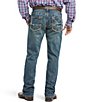 Color:Indigo - Image 2 - Big & Tall M4 Indigo Relaxed Fit Boundary Bootcut Jeans
