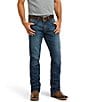 Color:Heath - Image 1 - Big & Tall M5 Straight Stretch Madera Stackable Straight Leg Jeans