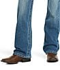 Color:Blue - Image 4 - Big Boys 7-16 B4 Relaxed Boundary Bootcut Denim Jeans