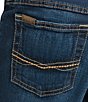 Color:Blue - Image 5 - Big Boys 7-16 B4 Relaxed Stretch Legacy Bootcut Jeans