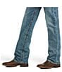 Color:Indigo - Image 3 - M4 Low Rise Scoundrel Bootcut Jeans