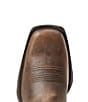 Color:Distressed Brown - Image 5 - Men's Rambler Patriot Western Boots