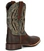 Color:Rowdy Rust/Forest Green - Image 2 - Men's Rowder VentTEK 360 Degree Western Boots